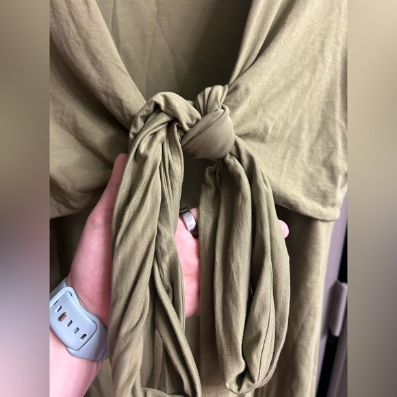 NWOT Lululemon Cotton Wrap Front Dress - Picture 6 of 11